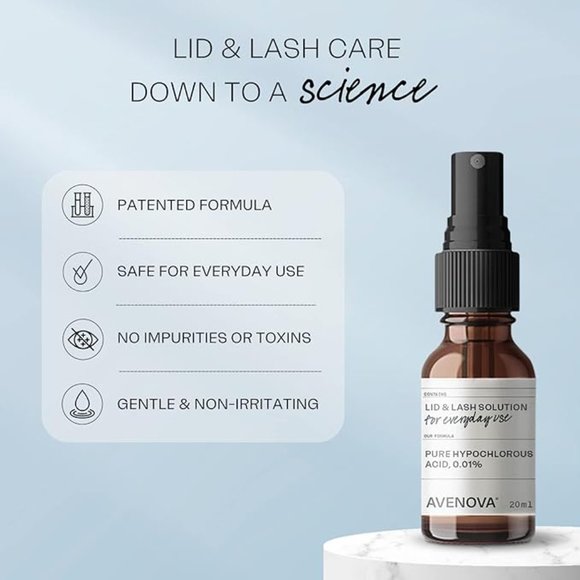 Avenova Eyelid and Eyelash Cleanser Spray - Picture 3 of 4